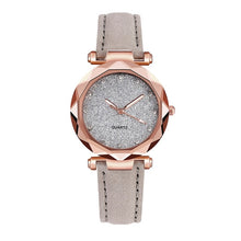 Load image into Gallery viewer, Dropshipping Women Romantic Starry Sky Wrist Watch Leather Rhinestone Designer Ladies Clock Simple Dress Gfit Montre Femme D30