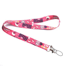 Load image into Gallery viewer, 1 pcs cartoon mickey minnie princess stitch Donald Duck Daisy Lanyard Key Lanyard Cosplay Badge ID Cards Holders Neck