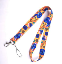 Load image into Gallery viewer, 1 pcs cartoon mickey minnie princess stitch Donald Duck Daisy Lanyard Key Lanyard Cosplay Badge ID Cards Holders Neck