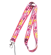 Load image into Gallery viewer, 1 pcs cartoon mickey minnie princess stitch Donald Duck Daisy Lanyard Key Lanyard Cosplay Badge ID Cards Holders Neck