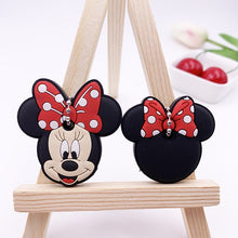 Load image into Gallery viewer, 2Pcs/set Cute Cartoon Silicone Protective key Case Cover For key Control Dust Cover Holder Organizer Home Accessories Supplies