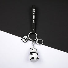 Load image into Gallery viewer, 2019 New Fashion Cute Dinosaur Keychain Key Ring Cat Fashion Cartoon Key Chain Creative Car Bag Phone Key Ring
