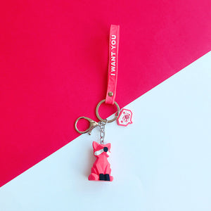 2019 New Fashion Cute Dinosaur Keychain Key Ring Cat Fashion Cartoon Key Chain Creative Car Bag Phone Key Ring