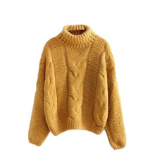 Load image into Gallery viewer, Autumn Winter Women Fashion Sweater Basic Female Pullover Batwing Sleeve Solid Color Femme Casual Knitted Streetwear
