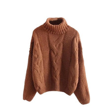 Load image into Gallery viewer, Autumn Winter Women Fashion Sweater Basic Female Pullover Batwing Sleeve Solid Color Femme Casual Knitted Streetwear
