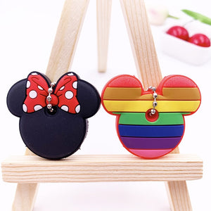 2Pcs/set Cute Cartoon Silicone Protective key Case Cover For key Control Dust Cover Holder Organizer Home Accessories Supplies