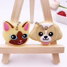 Load image into Gallery viewer, 2Pcs/set Cute Cartoon Silicone Protective key Case Cover For key Control Dust Cover Holder Organizer Home Accessories Supplies
