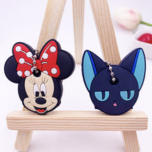 Load image into Gallery viewer, 2Pcs/set Cute Cartoon Silicone Protective key Case Cover For key Control Dust Cover Holder Organizer Home Accessories Supplies
