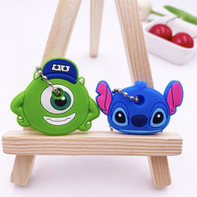 Load image into Gallery viewer, 2Pcs/set Cute Cartoon Silicone Protective key Case Cover For key Control Dust Cover Holder Organizer Home Accessories Supplies
