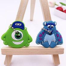 Load image into Gallery viewer, 2Pcs/set Cute Cartoon Silicone Protective key Case Cover For key Control Dust Cover Holder Organizer Home Accessories Supplies
