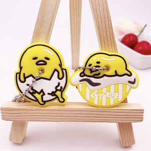 2Pcs/set Cute Cartoon Silicone Protective key Case Cover For key Control Dust Cover Holder Organizer Home Accessories Supplies