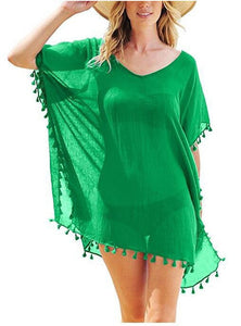 Women Beach Cover Up Lace Hollow Crochet Swimsuit Beach Dress Women 2020 Summer Cover-Ups Bathing Suit Ladies Beach Wear Tunic