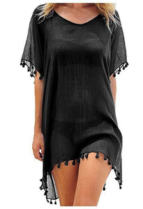 Women Beach Cover Up Lace Hollow Crochet Swimsuit Beach Dress Women 2020 Summer Cover-Ups Bathing Suit Ladies Beach Wear Tunic