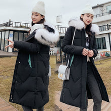 Load image into Gallery viewer, YICIYA Winter Down Jacket Women  Hooded Ultra Light Duck Down Warm Female Down Loose Coat Female Outwear Long Sleeve
